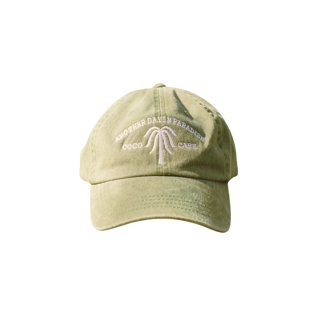 In Paradise- gorra beige con bordado