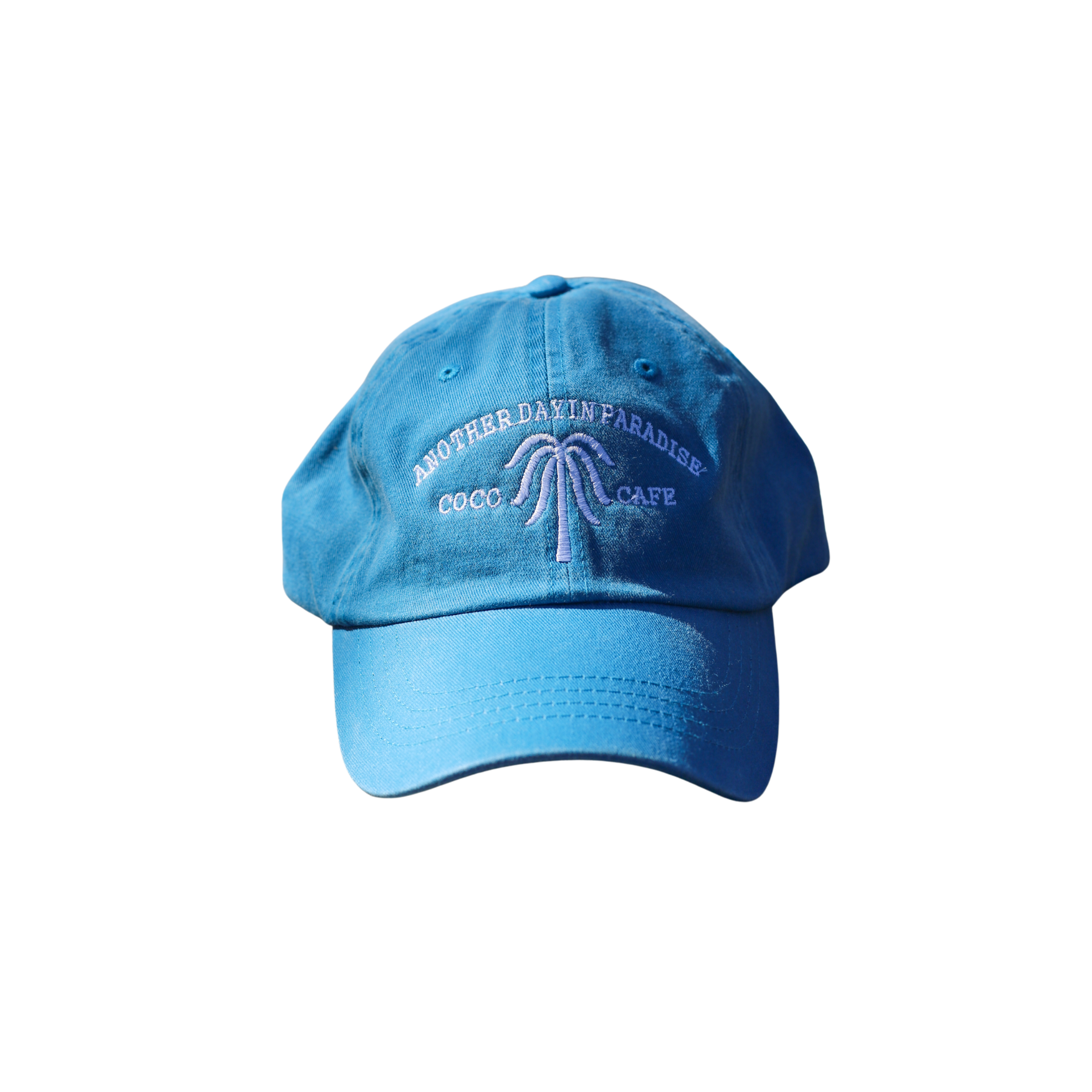 In Paradise-gorra azul con bordado