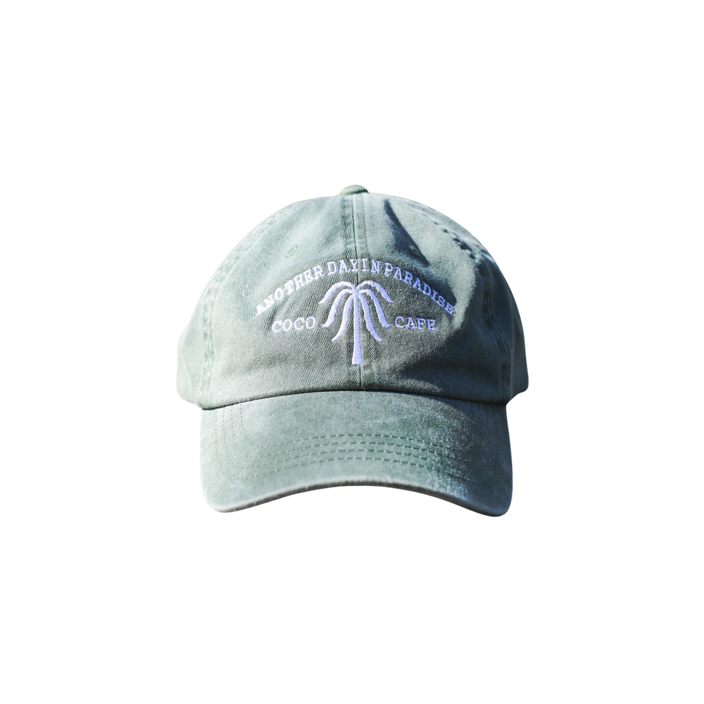 In Paradise-gorra gris con bordado