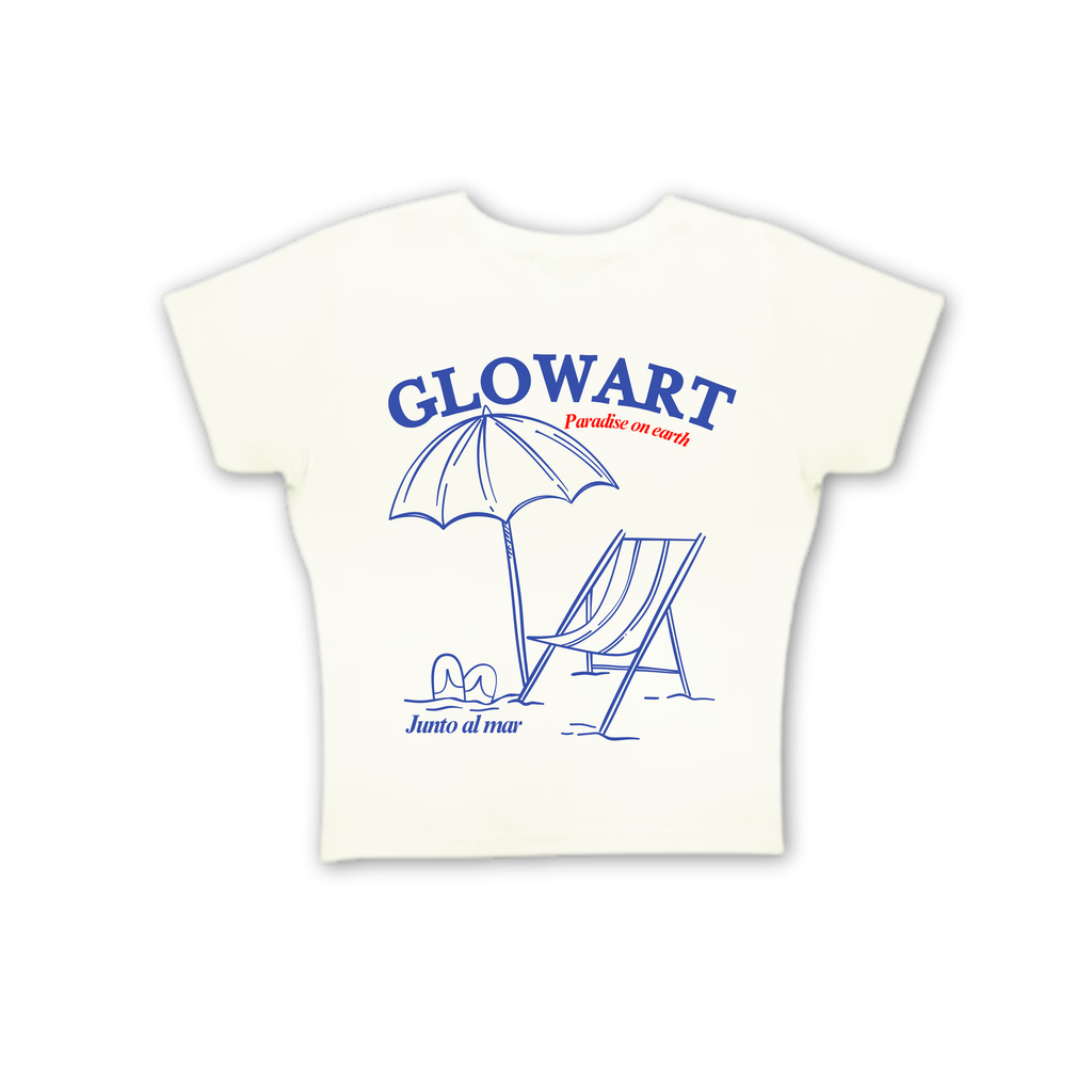 baby tee GLOWART P.O.E