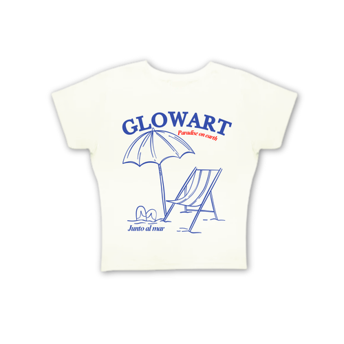 baby tee GLOWART P.O.E