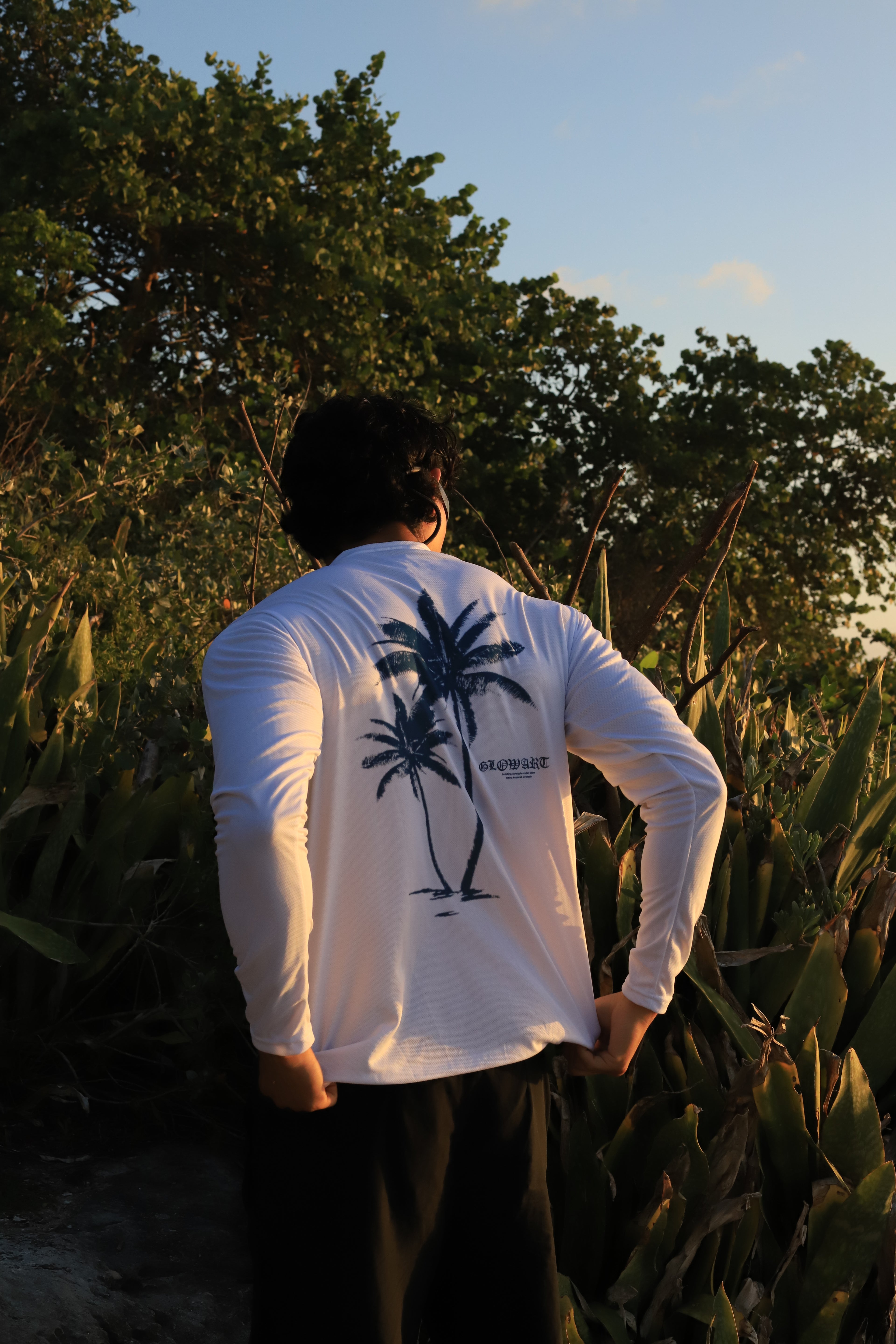 Palm drift long sleeve