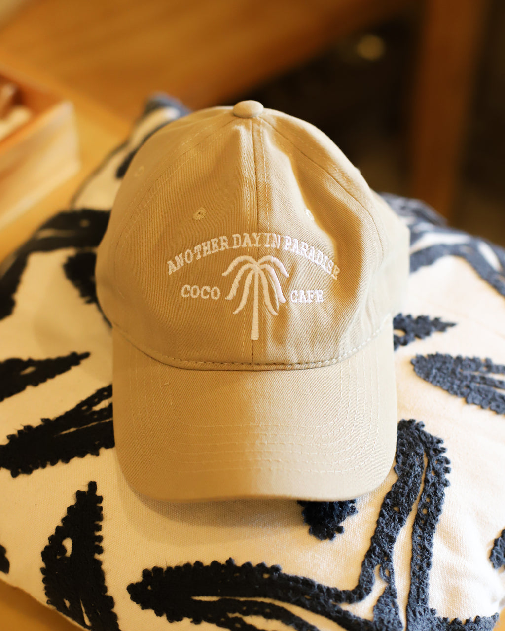 IN PARADISE CAP — BEIGE