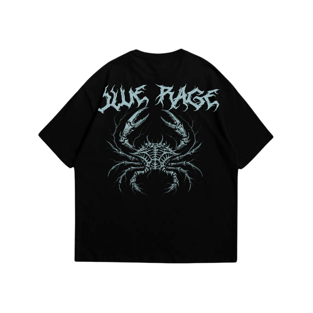 BLUE RAGE oversized