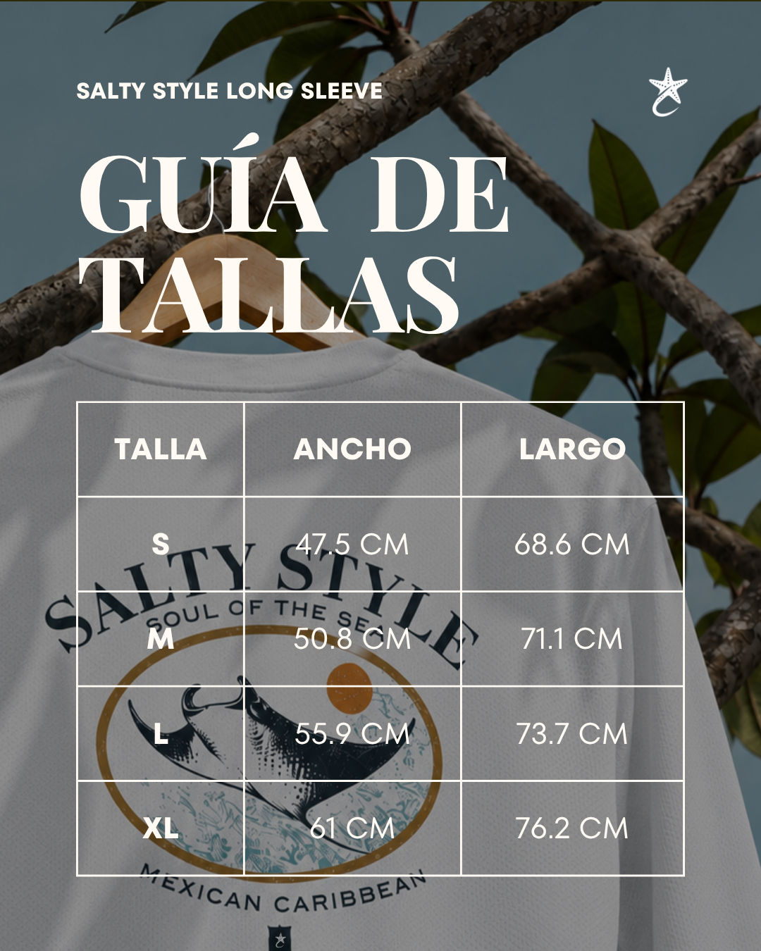 Salty tyle long sleeve PREVENTA