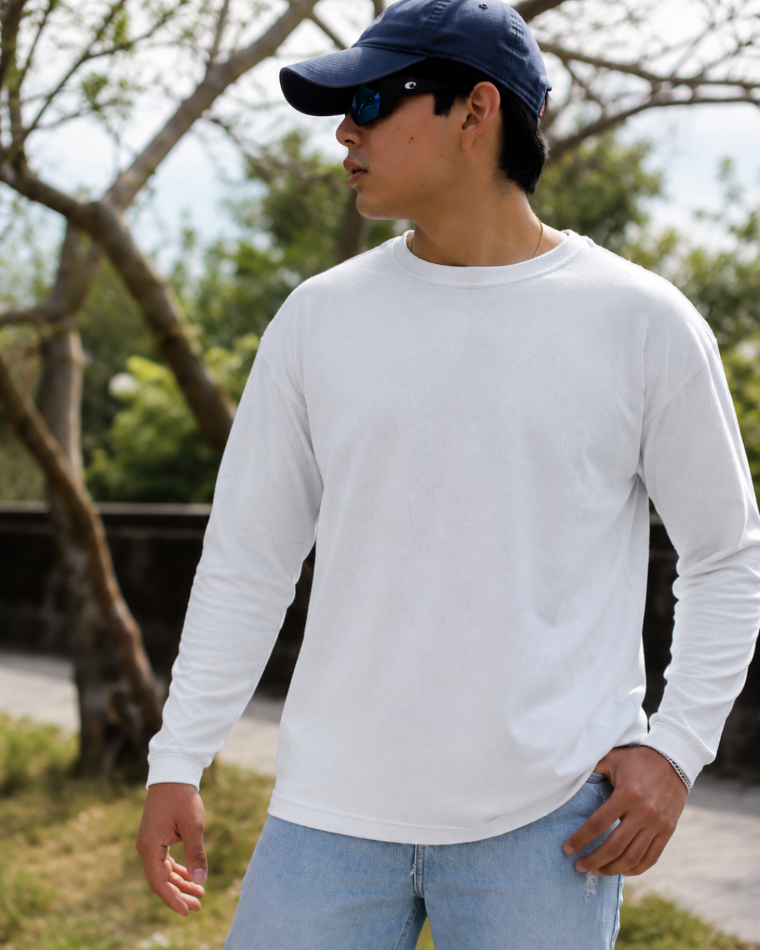 Whale drift long sleeve