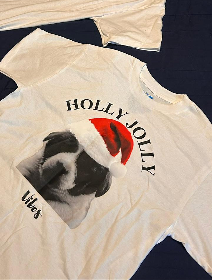 Holly Jolly Vibes- perrito