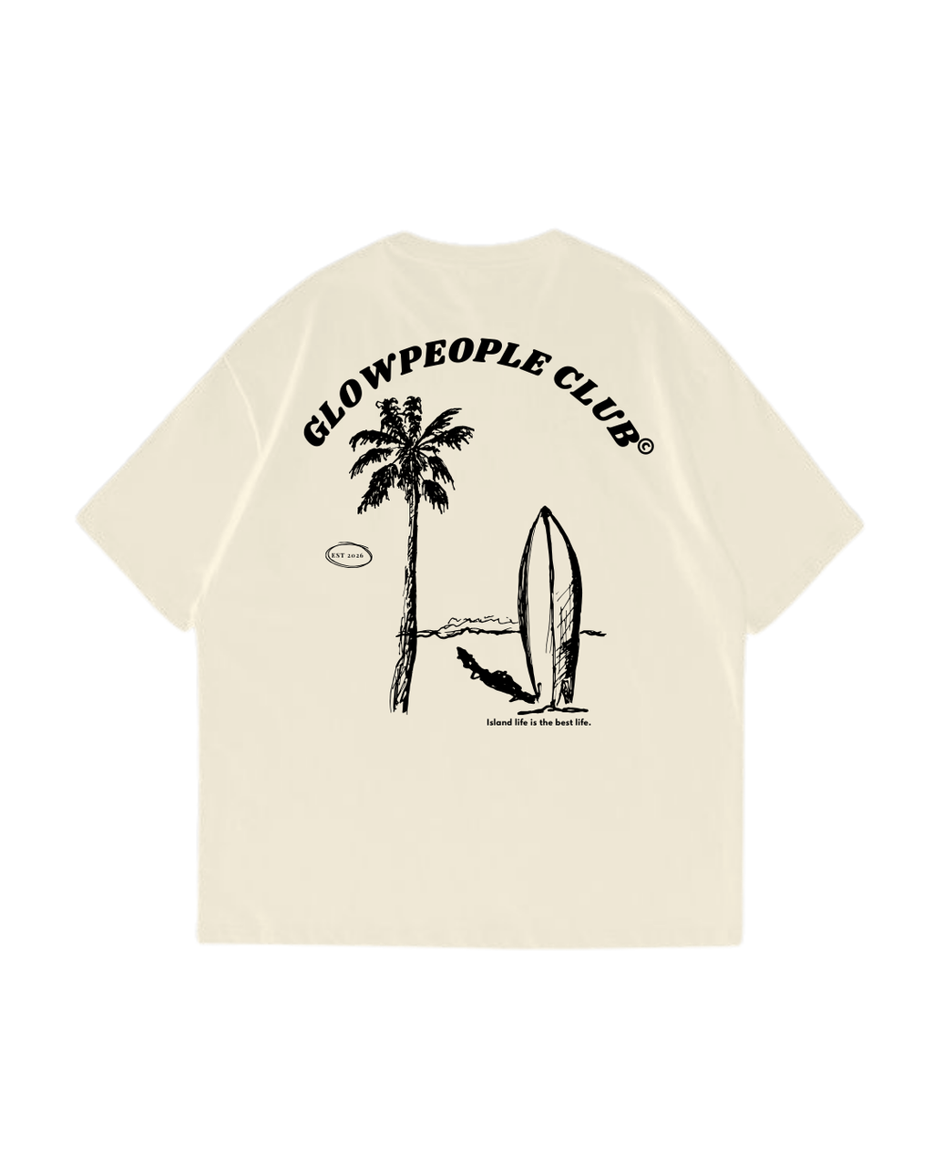 GLOWPEOPLE CLUB oversize