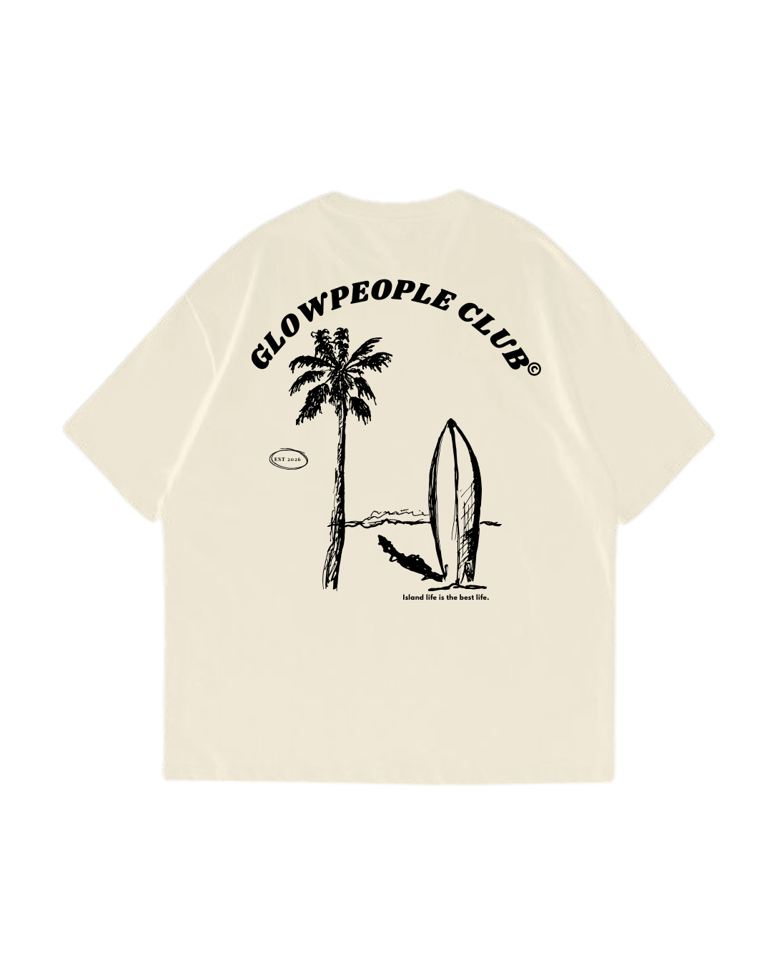 GLOWPEOPLE CLUB oversize